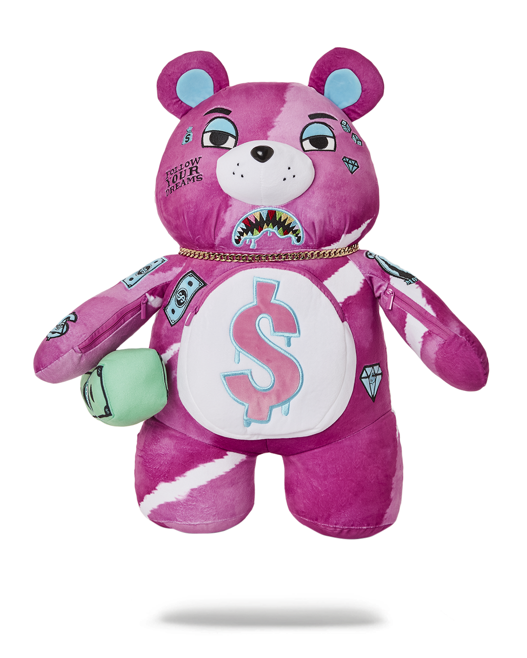 PASTEL DELIGHT TEDDY BEAR BACKPACK