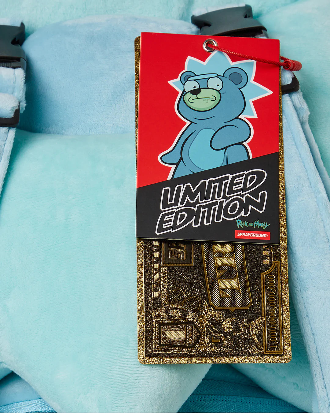 RICK &amp; MORTY TEDDY BACKPACK