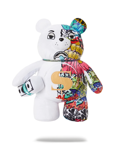 HALF GRAFF TEDDY BEAR BACKPACK