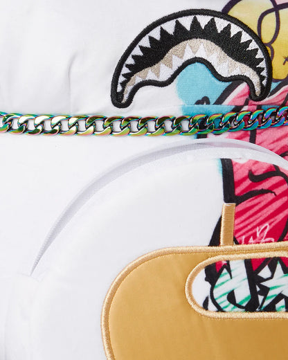 HALF GRAFF TEDDY BEAR BACKPACK