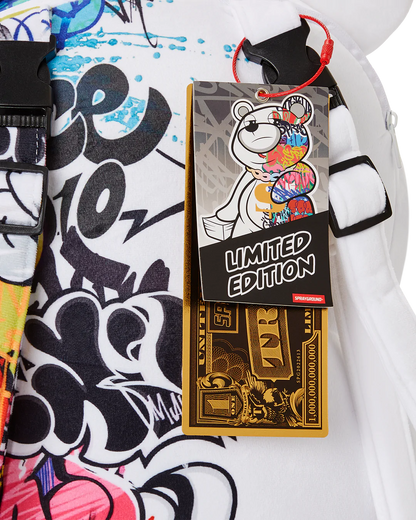 HALF GRAFF TEDDY BEAR BACKPACK