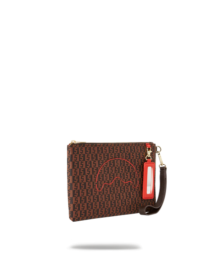 MONEY CHECK CROSS-OVER CLUTCH