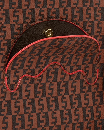 MONEY CHECK CROSS-OVER CLUTCH