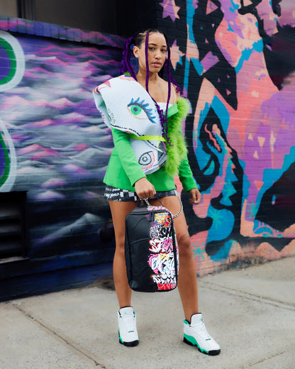 HALF GRAFF BLACK SNEAKER BAG