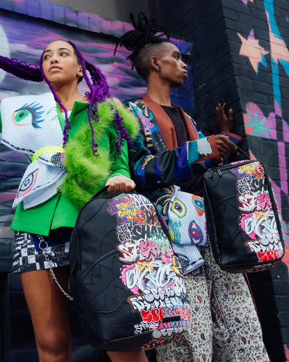 HALF GRAFF BLACK SNEAKER BAG