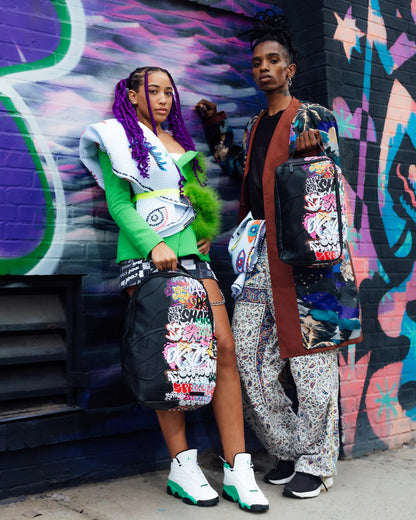 HALF GRAFF BLACK SNEAKER BAG