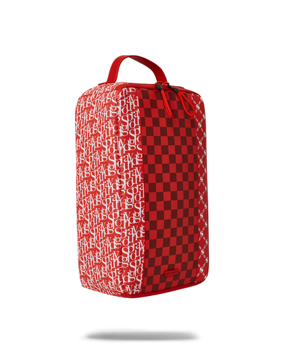 TRI SPLIT RED SNEAKER BAG