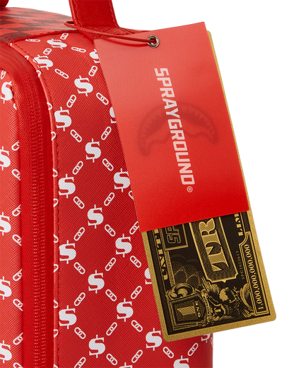 TRI SPLIT RED SNEAKER BAG