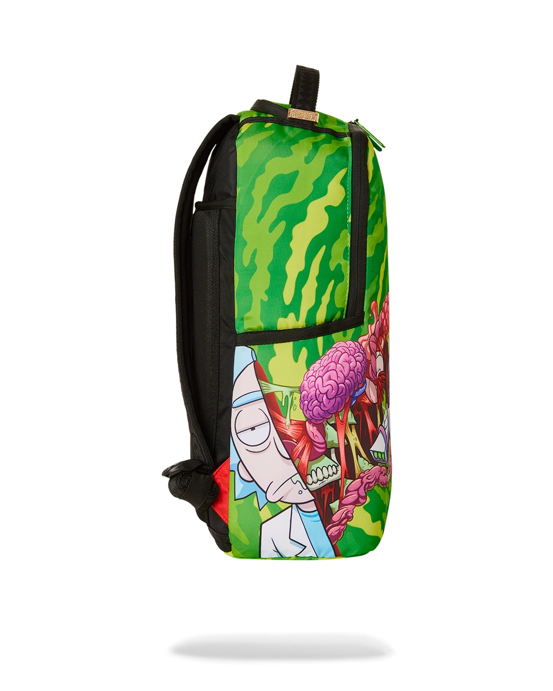 RICK & MORTY SPLIT GUTS SHARKMOUTH DLXSR BACKPACK