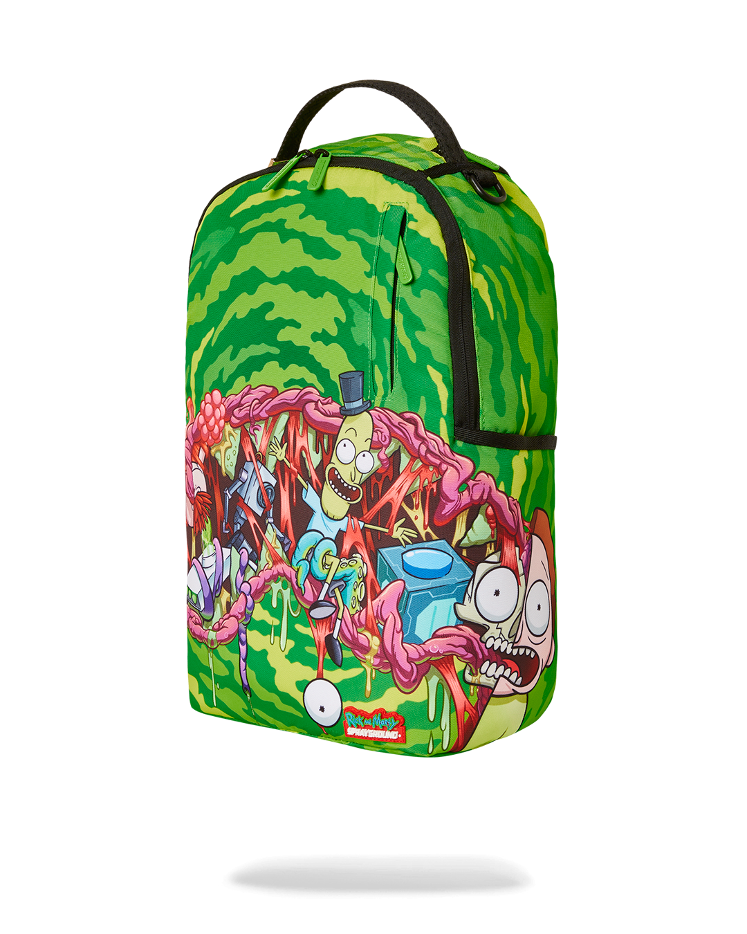 RICK & MORTY SPLIT GUTS SHARKMOUTH DLXSR BACKPACK