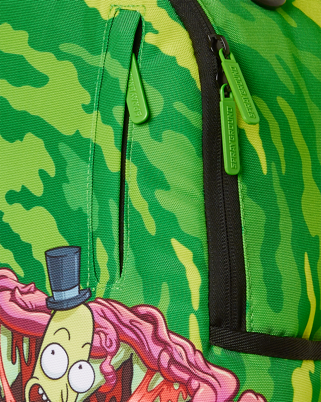 RICK & MORTY SPLIT GUTS SHARKMOUTH DLXSR BACKPACK