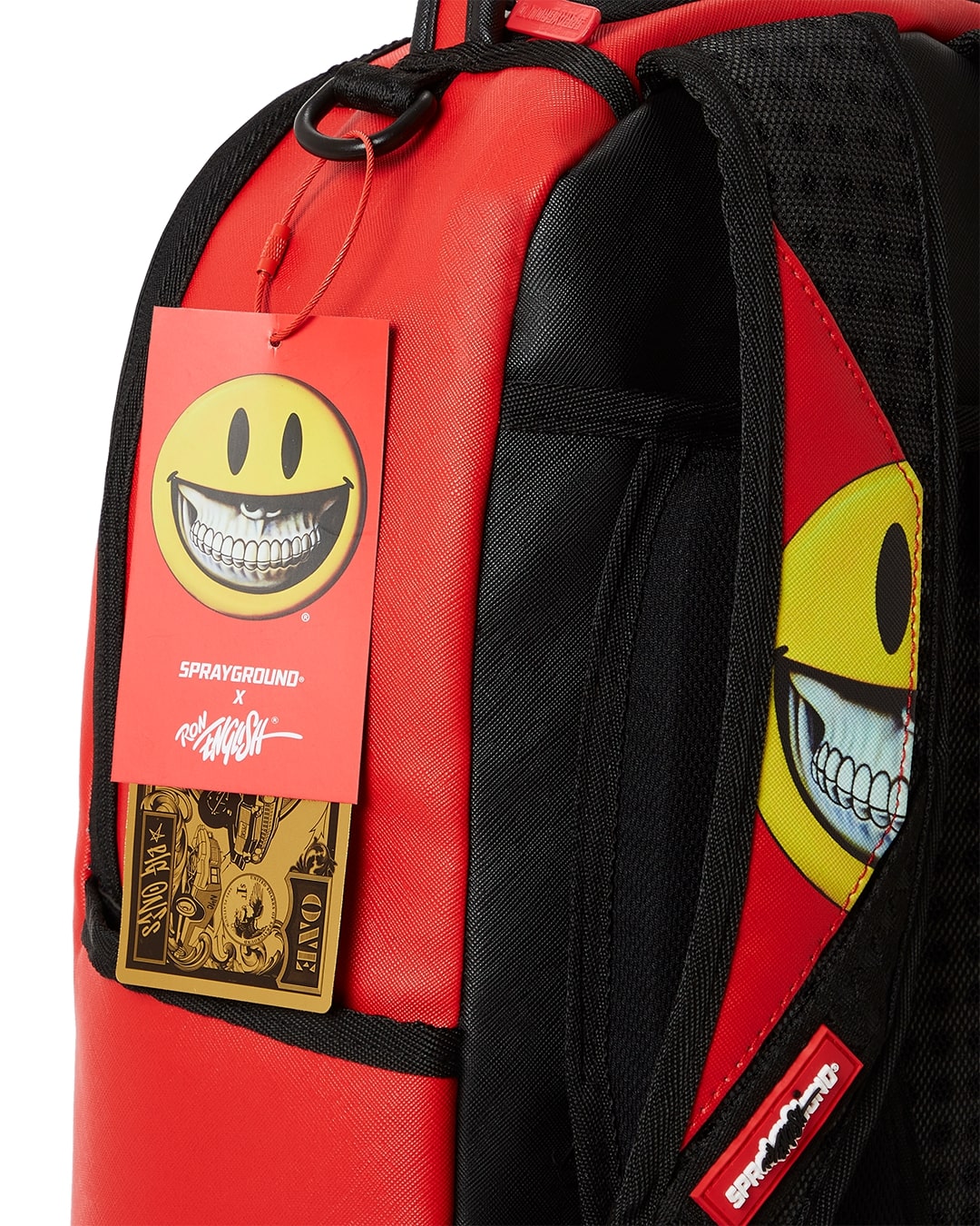 RON ENGLISH RED GRIN DLXSV BACKPACK