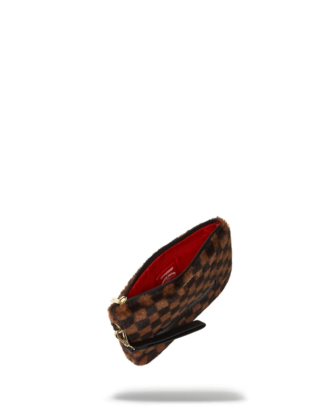 FUR SHARKS IN PARIS CROSS-OVER CLUTCH