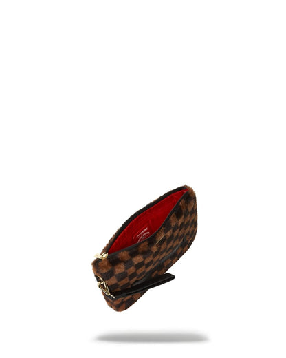 FUR SHARKS IN PARIS CROSS-OVER CLUTCH
