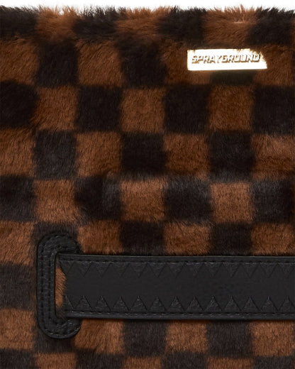 FUR SHARKS IN PARIS CROSS-OVER CLUTCH
