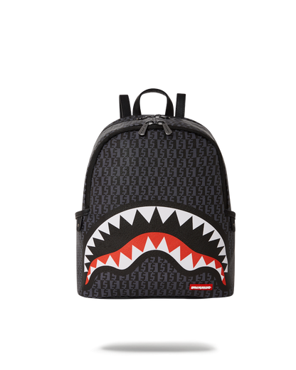 MONEY CHECK GREY SAVAGE BACKPACK
