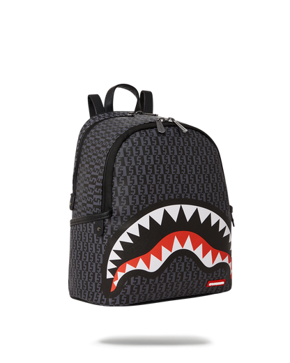 MONEY CHECK GREY SAVAGE BACKPACK