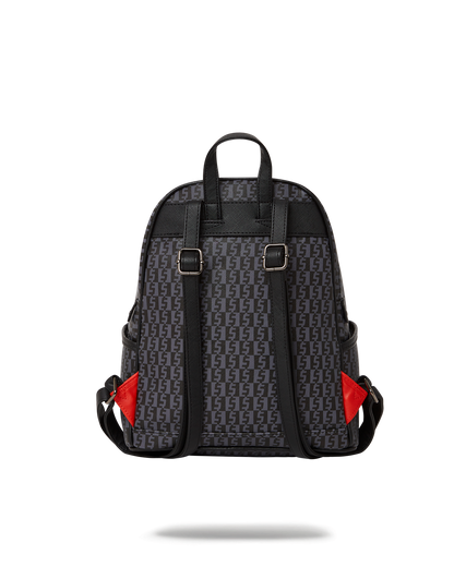 MONEY CHECK GREY SAVAGE BACKPACK