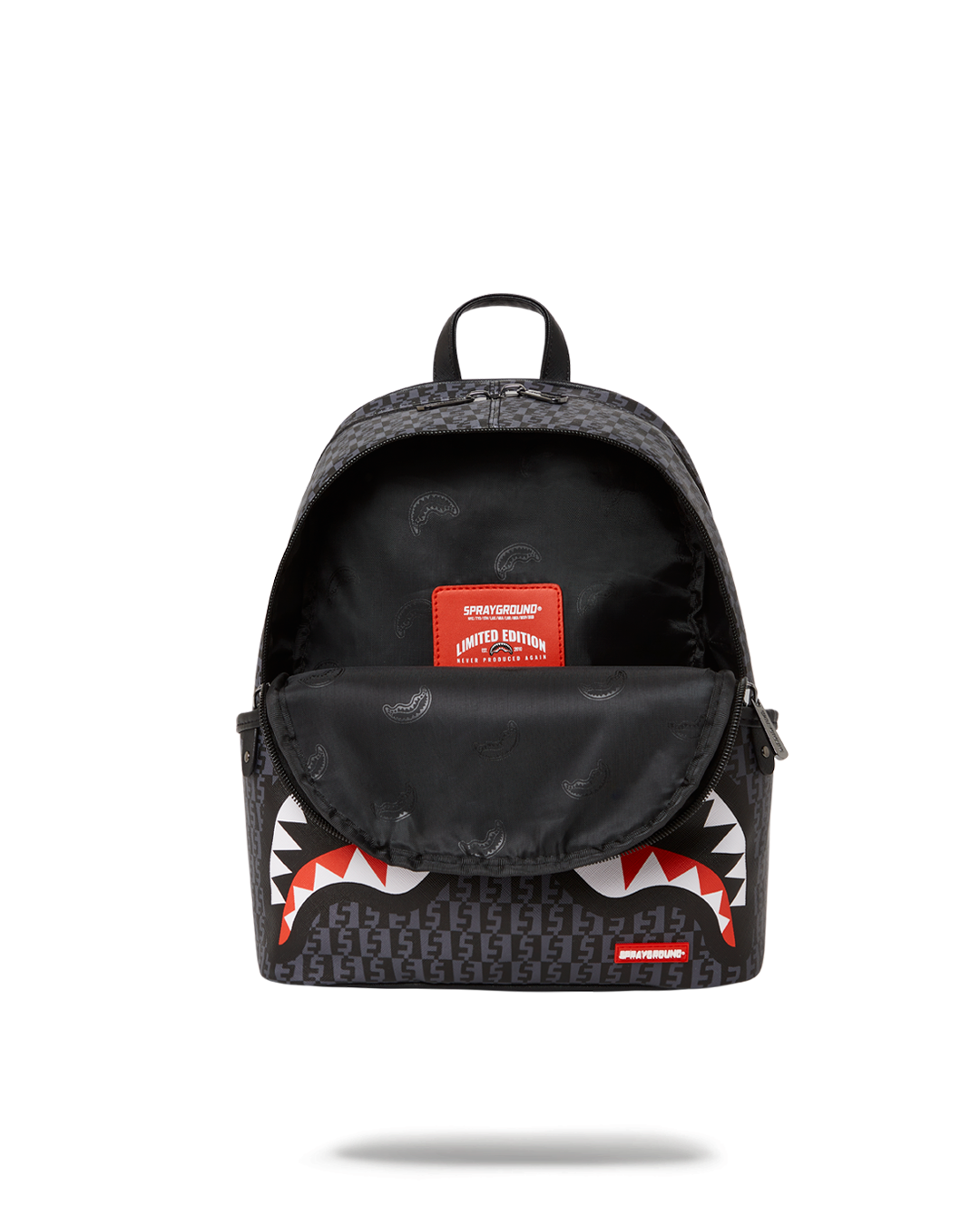 MONEY CHECK GREY SAVAGE BACKPACK