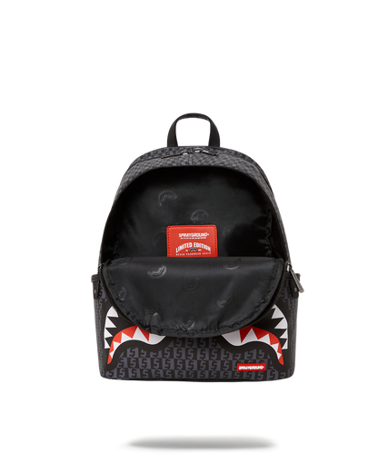 MONEY CHECK GREY SAVAGE BACKPACK