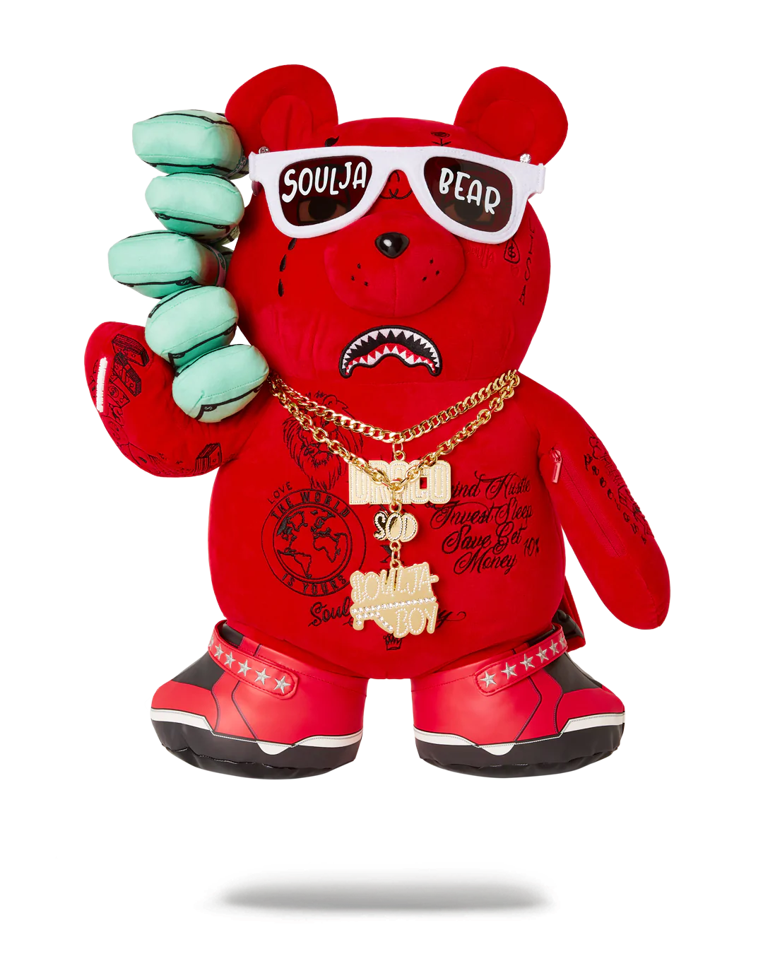 SOULJA BOY BEAR BACKPACK