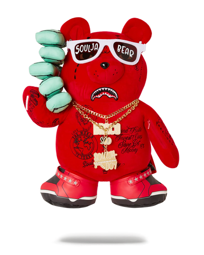 SOULJA BOY BEAR BACKPACK
