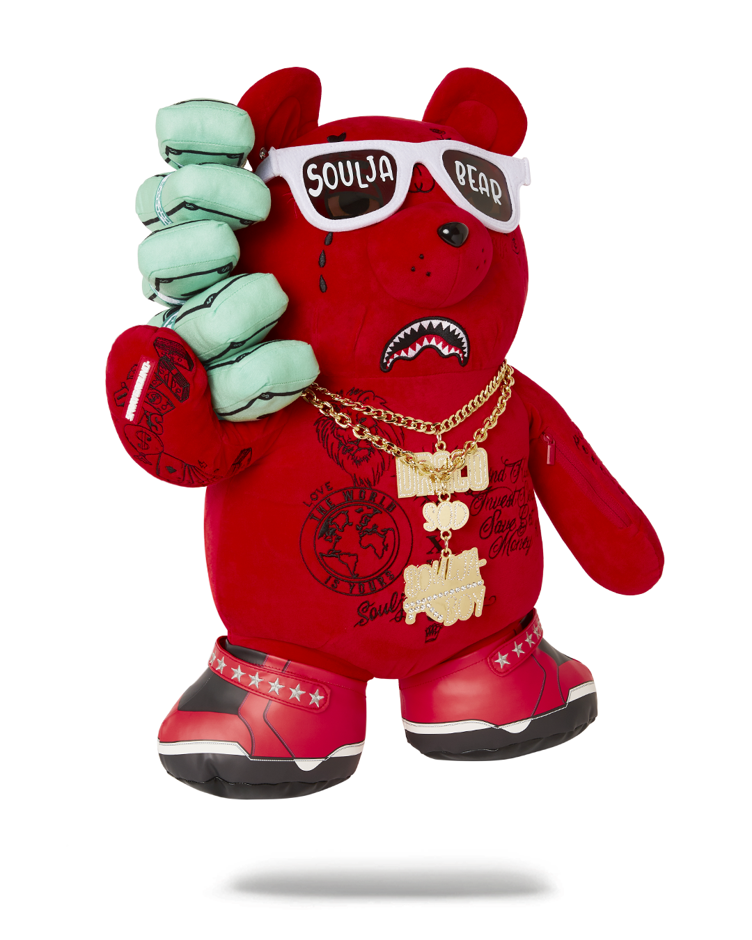 SOULJA BOY BEAR BACKPACK