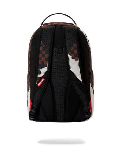 SHARKS IN PARIS COTTON CANVAS PAINTED DLX-BACKPACK