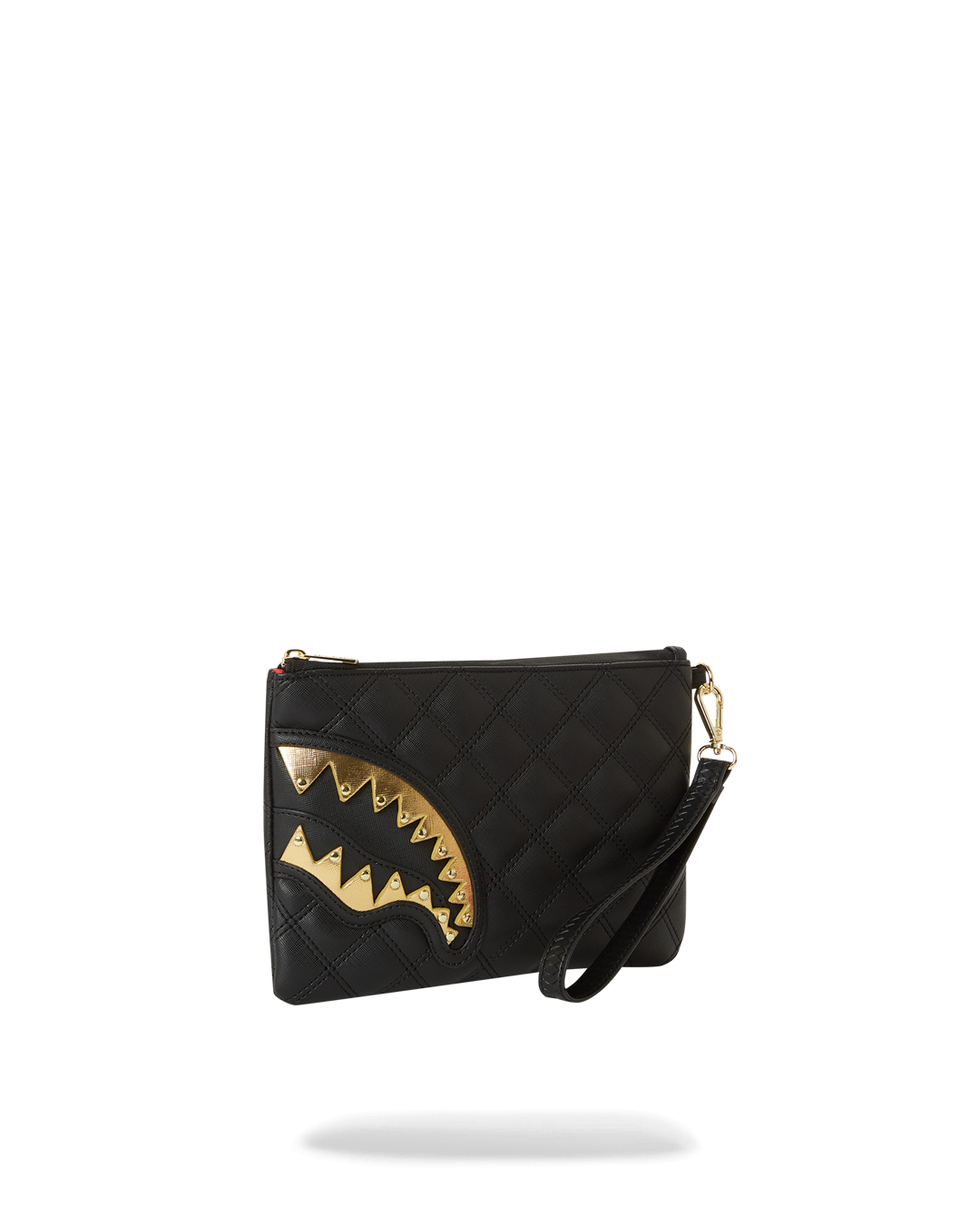 BLACK MAMBA QUILTED CROSS OVER CLUTCH