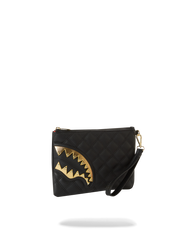 BLACK MAMBA QUILTED CROSS OVER CLUTCH