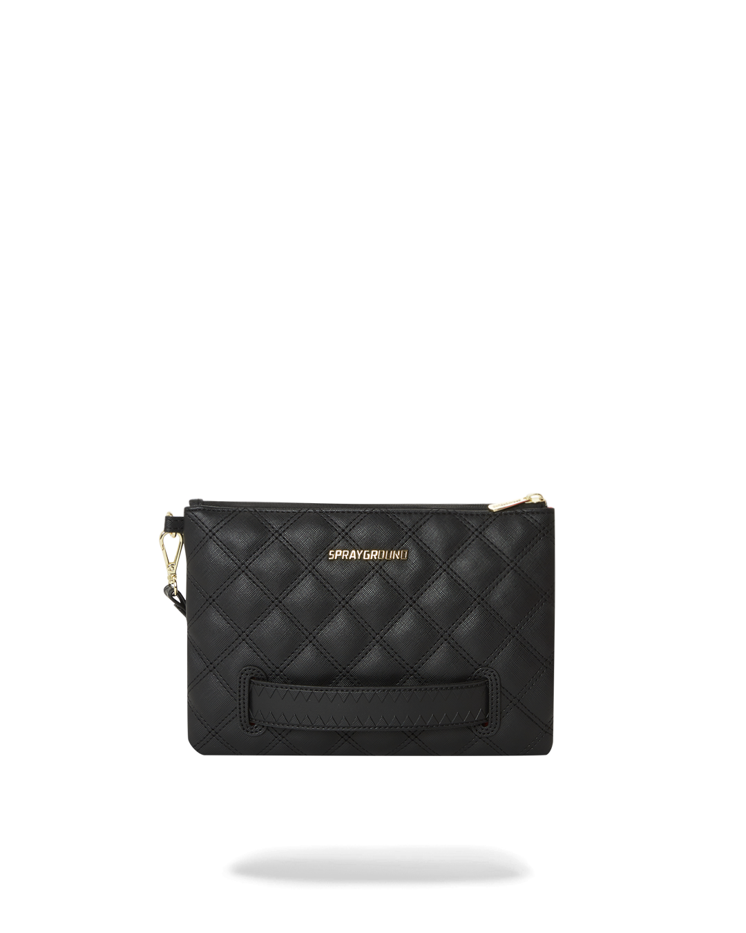 BLACK MAMBA QUILTED CROSS OVER CLUTCH