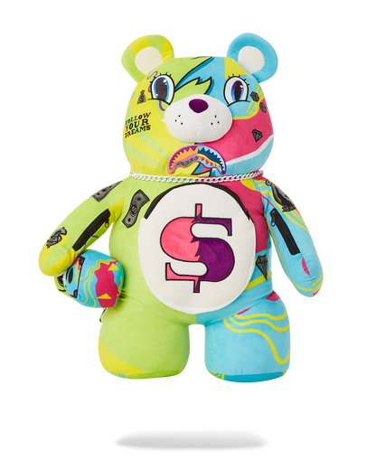 SPLIT WEIRD BEAR BACKPACK