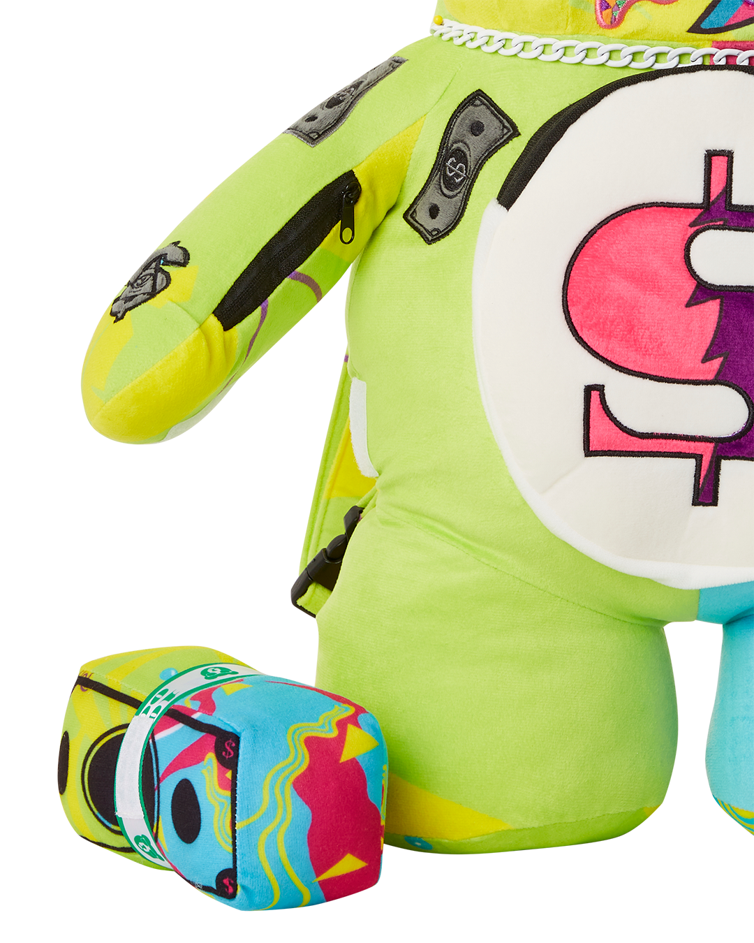 SPLIT WEIRD BEAR BACKPACK