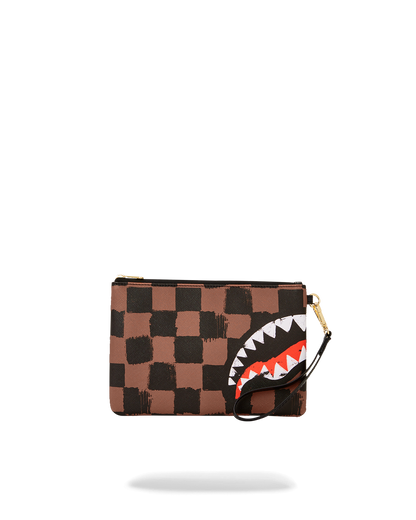 SHARKS IN PARIS PAINT CROSS OVER CLUTCH