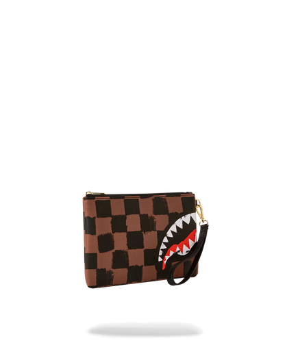SHARKS IN PARIS PAINT CROSS OVER CLUTCH