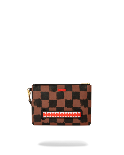 SHARKS IN PARIS PAINT CROSS OVER CLUTCH