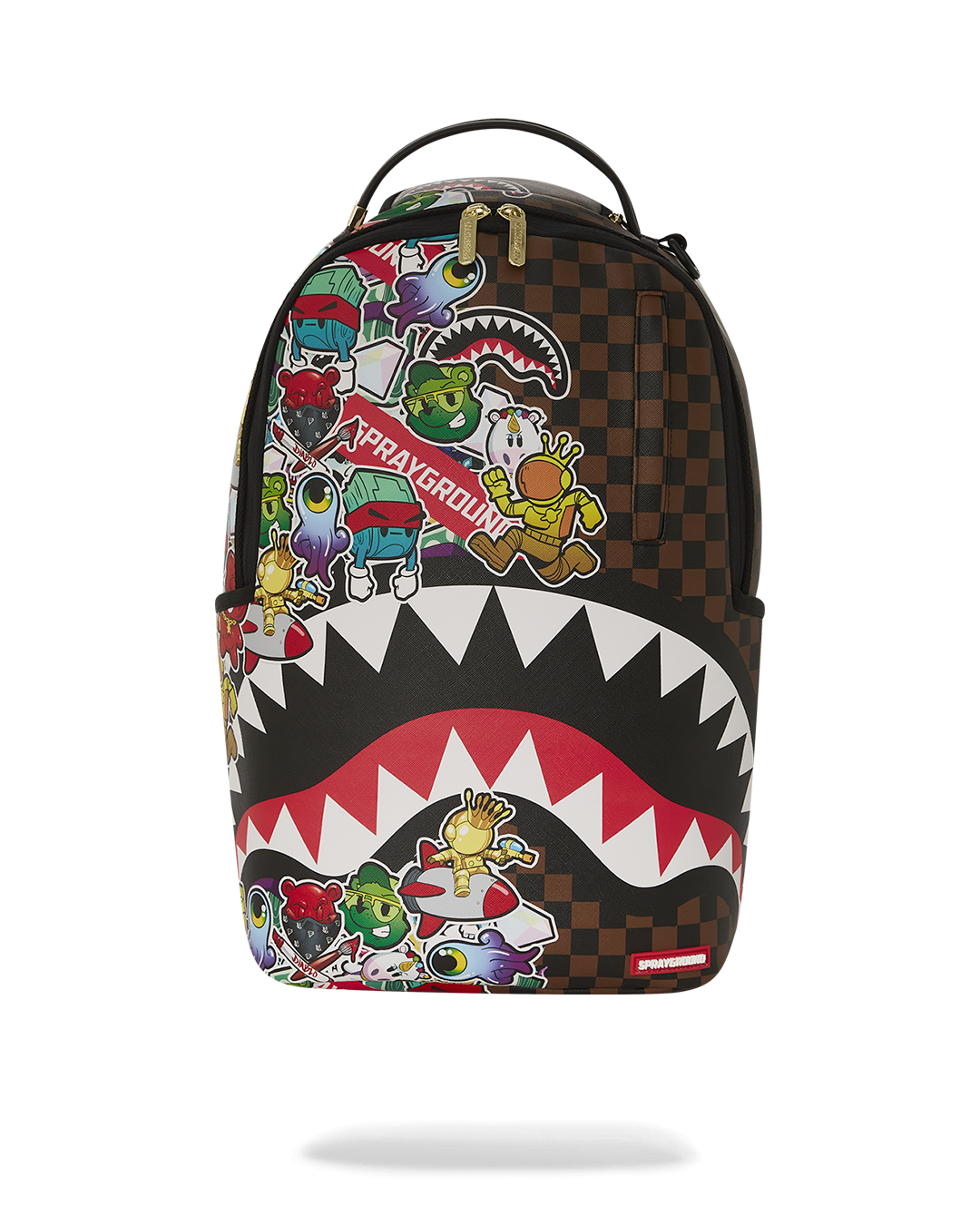 SHARKS IN STICKERS DLXSV BACKPACK