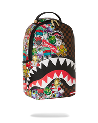 SHARKS IN STICKERS DLXSV BACKPACK