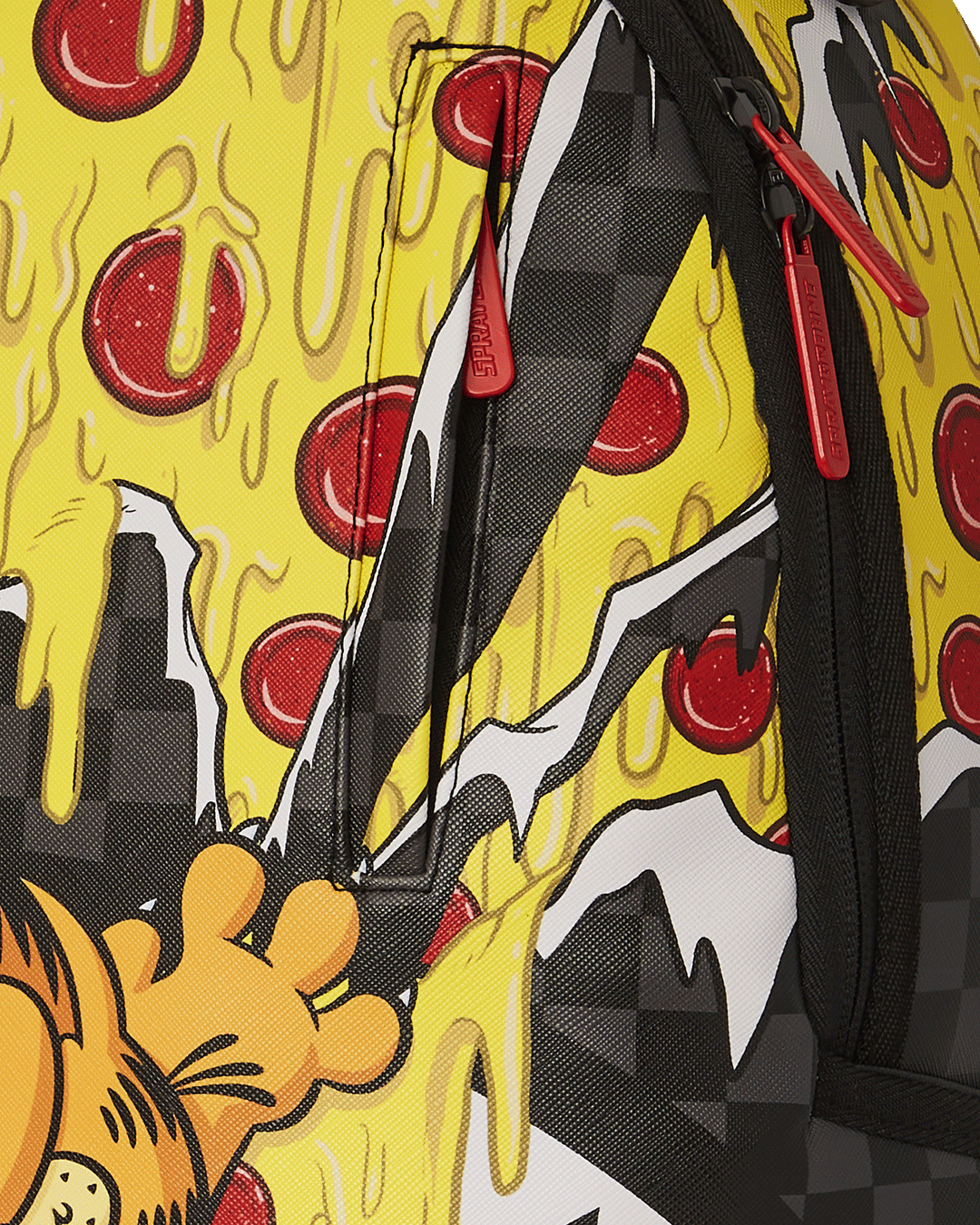 GARFIELD PIZZA DRIPS DLXSV BACKPACK