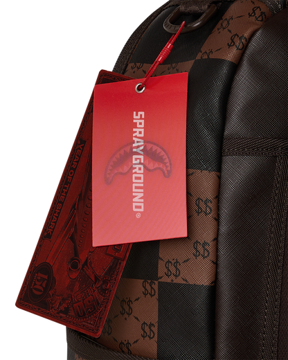 ENLARGED CHECK PARIS DLXSV BACKPACK