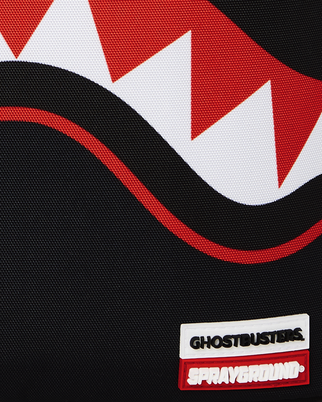 GHOSTBUSTERS LOGO AND SHARK MOUTH