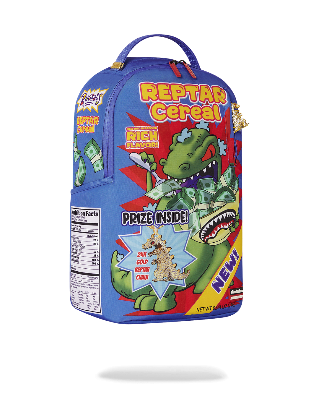 RUGRATS REPTAR CEREAL DLXSR BACKPACK