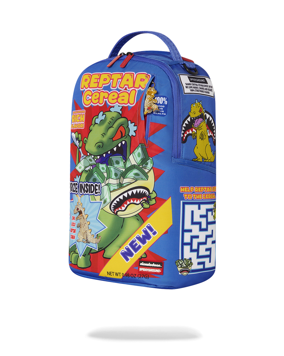 RUGRATS REPTAR CEREAL DLXSR BACKPACK