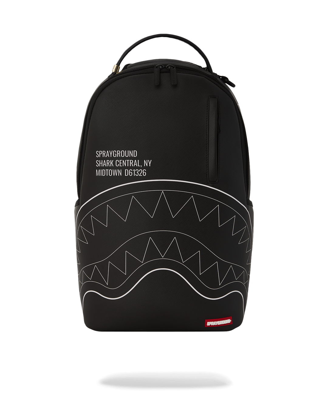 SHARK CENTRAL BLACK OUTLINE DLXSV BACKPACK