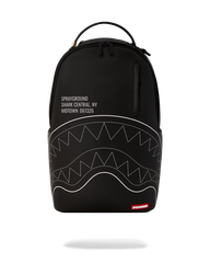 SHARK CENTRAL BLACK OUTLINE DLXSV BACKPACK