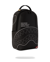 SHARK CENTRAL BLACK OUTLINE DLXSV BACKPACK