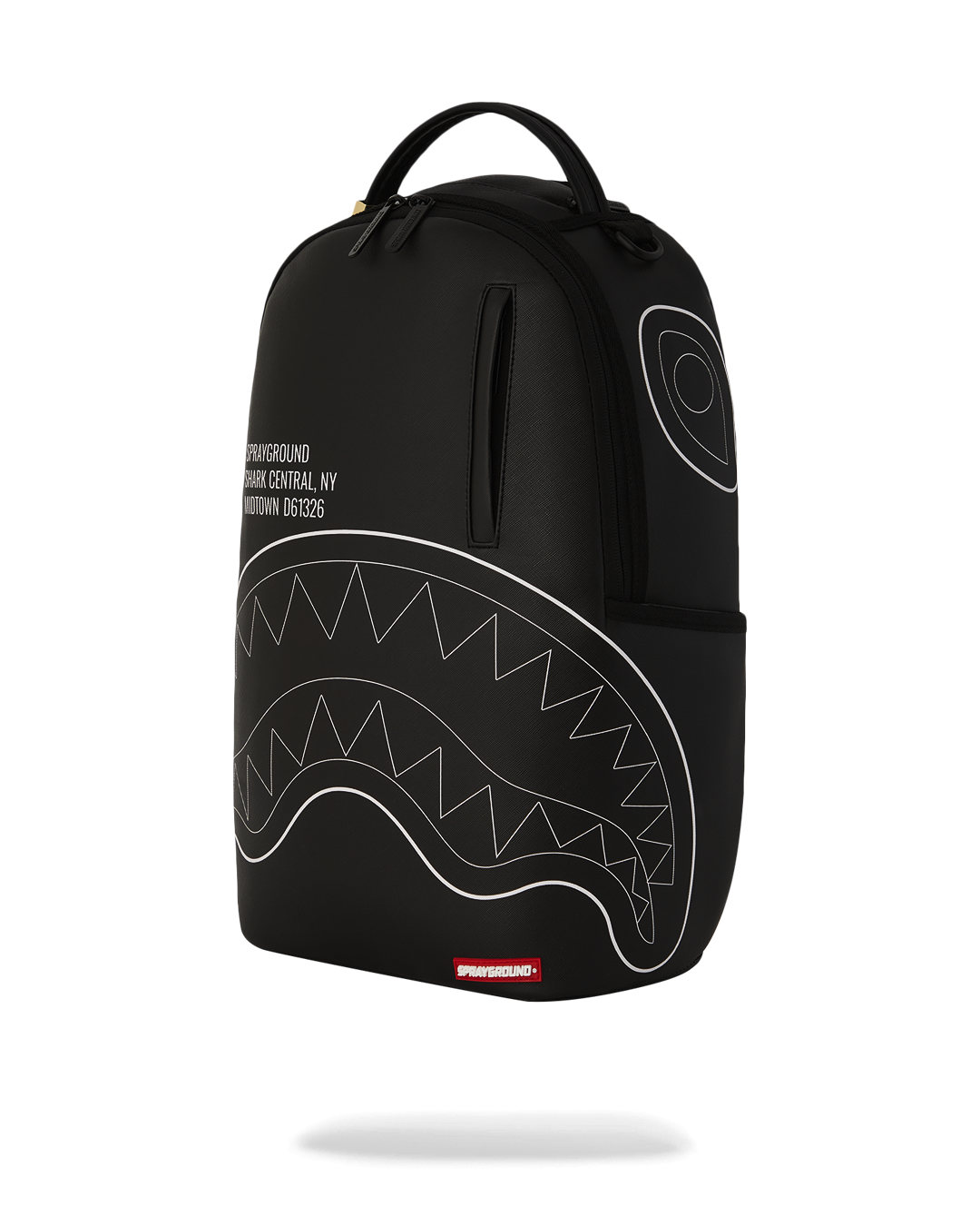 SHARK CENTRAL BLACK OUTLINE DLXSV BACKPACK