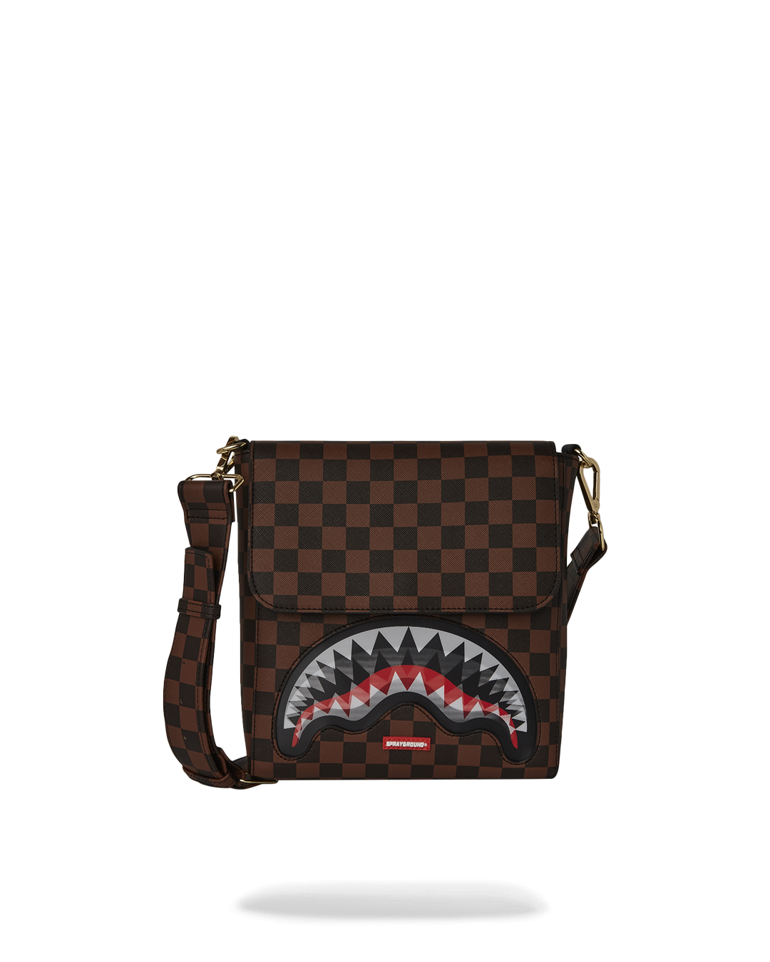 SHARKS IN PARIS LENTICULAR CHOMP MESSENGER SLING