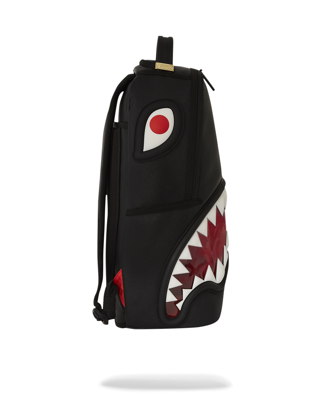 SHARK WITH  RUBBER TEETH BACKPACK