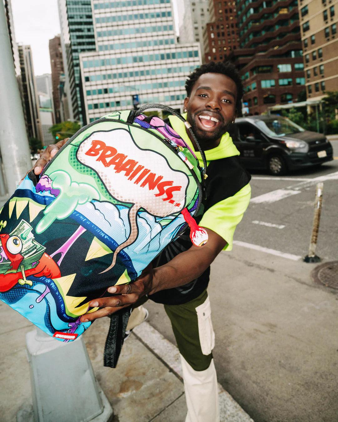 BLUE ZOMBIE SHARKMOUTH DLXSR BACKPACK